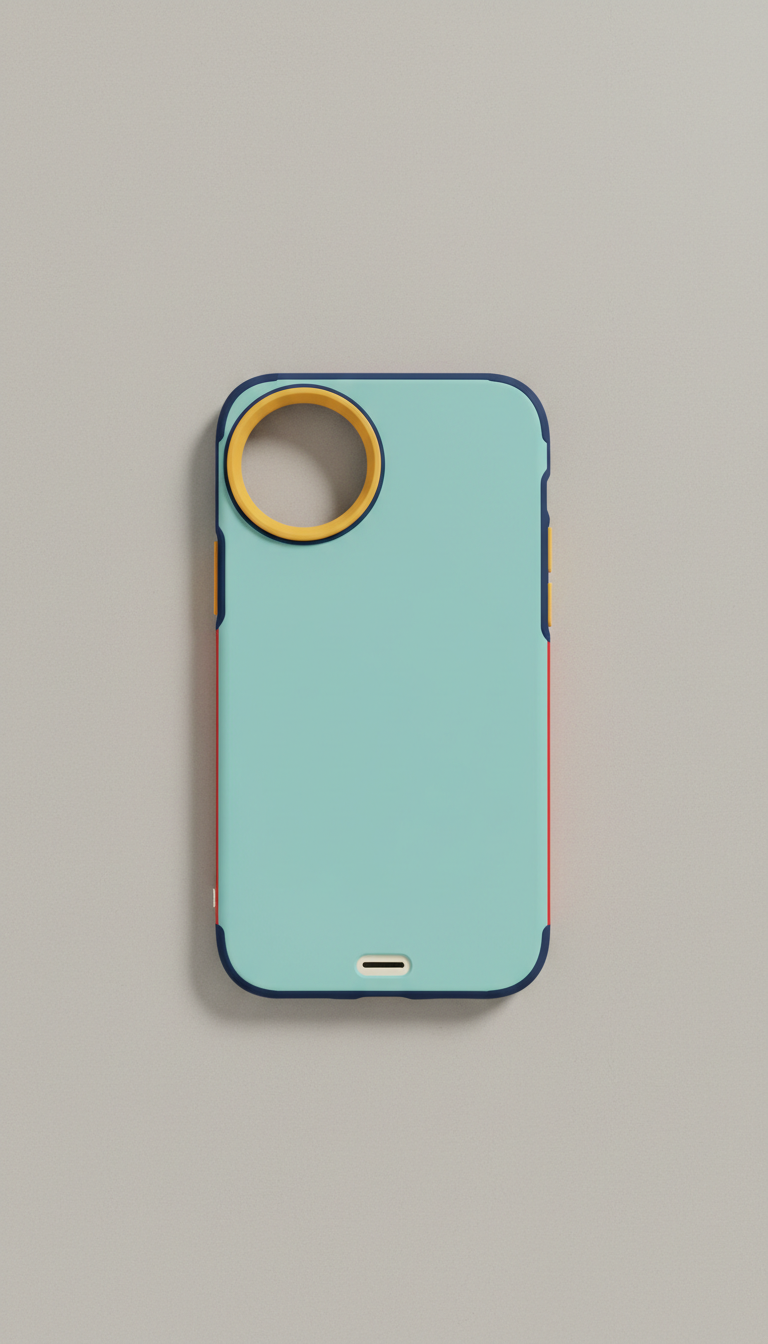 Aqua Breeze Silicone Phone Case