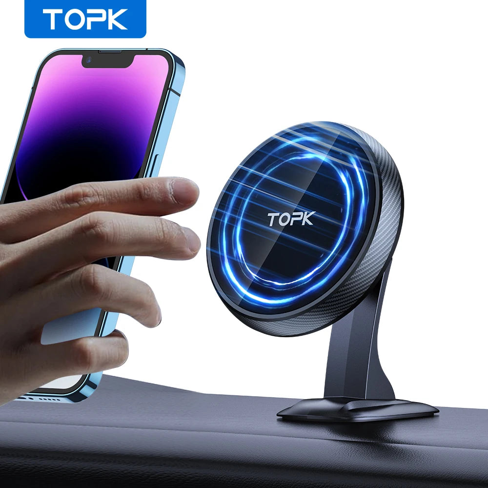 TOPK 360° MagSafe Magnetic Car Phone Holder